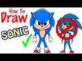 How to Draw Sonic