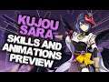 Kujou Sara Skills and Animation Preview |Constellations| - Genshin Impact