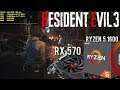Teste Resident Evil 3 Remake - Ryzen 5 1600 / RX 570 4GB / 16GB RAM - 1080p & 1440p