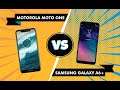 Motorola Moto One X Samsung A6+ | Comparativo