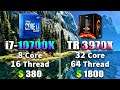 Core i7 10700K vs Ryzen Threadripper 3970X | PC Gameplay Benchmark Test
