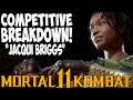 Mortal Kombat 11 "Competitive BREAKDOWN!" - JACQUI BRIGGS - Neutral, Pressure, Combos & GAMEPLAN!