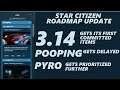 STAR CITIZEN ROADMAP UPDATE Pooping DELAYED, NEW HUDS coming SOON
