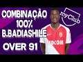 COMBINAÇÃO 100% "B.BADIASHILE" ZC BRONZE BUGADO eFootball PES 2020
