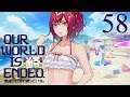 [Blind Let's Play] Our World Is Ended EP 58: CH 11 - Swimsuit Event: Teaching Asano How To Swim