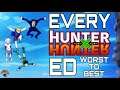 EVERY Hunter x Hunter Ending Ranked WORST to Best!