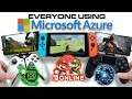 Everyone Streaming Games on Microsoft Azure | XCloud Playstation Now Nintendo on Azure | Stadia