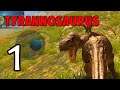 Tyrannosaurus Simulator - Gameplay Walkthrough Part 1 (Android Game)