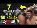 7 Cosas que TAL VEZ NO SABIAS de WWE2K19 #2