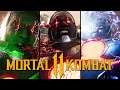 Mortal Kombat 11: All Fatal Blows Performed on Darkseid Geras