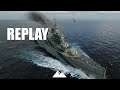 LONDON, schwerer Kreuzer mit Smoke auf STufe 6!- World of Warships | [Replay] [Deutsch] [60fps]