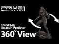 Assassin Predator (The Predator film) 360°View - Prime1Studio