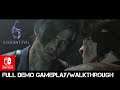 Resident Evil 6 HD - Nintendo Switch - Full Demo Walkthrough