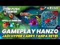 HANZO ARRIVAL TAPI HANZO HYPER CARRY | TIPS JAGA 2 LANE HANZO! TUTORIAL HANZO MOBILE LEGENDS