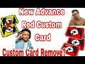 How to use red custom card in freefire!How to get free red custom card