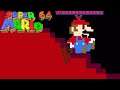 8 bit Mario Slides on his butt for 1 hour
