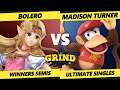 The Grind 136 Online Winners Semis - Bolero (Zelda)  Vs. Madison Turner (Diddy Kong) Smash Ultimate