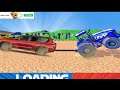car vs tractor pull the car gameplay android mobile game