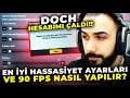 DOCH HESABIMI ÇALDI!! (EN İYİ HASSASİYET AYARLARIM VE 90 FPS YAPMA!!) | PUBG MOBILE