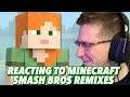 Reaction to Halland/Dalarna, Earth, & Toys on a Tear (Minecraft) - Smash Bros Ultimate OST