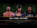 WWE 2K20 The Undertaker VS Drew Mcintyre,Roman Reigns Triple Threat F.C.A. Elimination Match