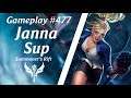 LOL Gameplay - Janna Suporte #26 - Saudades S6 | 4K 60fps