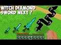 What DIAMOND SWORD WILL HAPPEN NEXT in Minecraft ? RAREST DIAMOND SWORD !