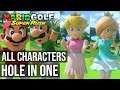 All Hole In One Animations - All Characters Hole In One - Mario Golf Super Rush