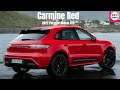 2022 Porsche Macan GTS in Carmine Red