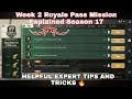 Season 17 Week 2 Royale Pass Mission Explained PUBG Mobile | Week 2 All RP Missions Pubg Season 17