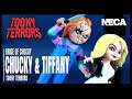 NECA Bride of Chucky Toony Terrors Chucky and Tiffany | Video Review HORROR