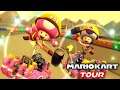 Mario Kart Tour 『マリオカートツアー』 First Look at Trick Tour with Builder Toadette & Toad - Gameplay ITA