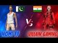 NOMI FF VS VILLAIN GAMING | NON STOP GAMING | 1VS1 PAK VS INDIA | GARENA FREE FIRE PAKISTAN