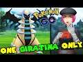 Beating TEAM GO ROCKET with only one GIRATINA in Pokemon GO