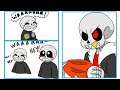 Sans is so cute and funny part 2【 Undertale Comic Dub Compilation 】