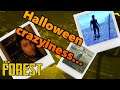Crazy Halloween Attack... Cant believe this... - The Forest