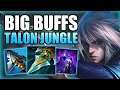 HOW TO PLAY TALON JUNGLE AFTER HIS PATCH 11.18 BUFFS! - Best Build/Runes S+ Guide League of Legends