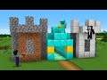 Minecraft Castle Noob vs Pro vs Hacker