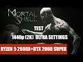 TEST Ryzen 5 2600X+RTX 2060 Super in Mortal Shell 1440p (2K)
