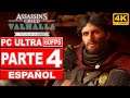 Assassin's Creed Valhalla El Asedio de Paris | Gameplay en Español | Parte 4 | PC 4K 60FPS