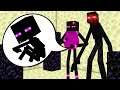 Monster School : ENDERMAN MUTANT BREWING BABY CHALLENGE - Minecraft Animation