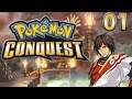 Pokemon Conquest (Yukimura Story) Part 1: A Man and His Charmander