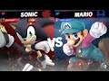 Super Smash Bros Ultimate phenolight (Sonic) vs MarioRyu (Mario)