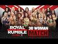 30 Women Royal Rumble Match | WWE Royal Rumble 2020