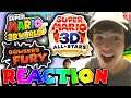 Switch Stop's MARIO Direct REACTION! 3D WORLD IS COMING TO SWITCH!!!