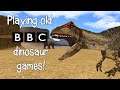 THE NOSTALGIA IS FLOODING | Playing old BBC dinosaur games