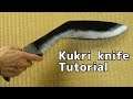 Kukri knife tutorial - [How to make cosplay weapon]