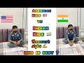 American Kids 🇺🇸 vs Indian Kids 🇮🇳 ~ Homework styles 📚 ~ Dushyant Kukreja #shorts