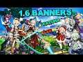 Kazuha And Klee Character Banners |Klee Weapon Banner| - Genshin Impact
