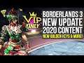 Borderlands 3 Update Out Now, 2020 Content, Golden Keys & Way More (Bl3 DLC 1)